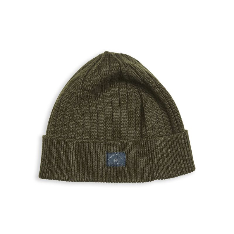 Blue de Genes Alberto Beanie Winter Moss