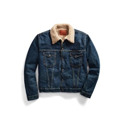 Ralph Lauren RRL Jkt-Lined-Trucker Jacket Foto van Ralph Lauren RRL Jkt-Lined-Trucker Jacket