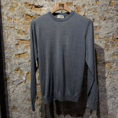 Foto van Piacenza Crewneck Merino Wool Silver
