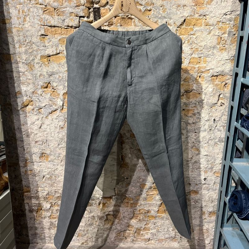 DEVORE Linnen Summer Pant Grey