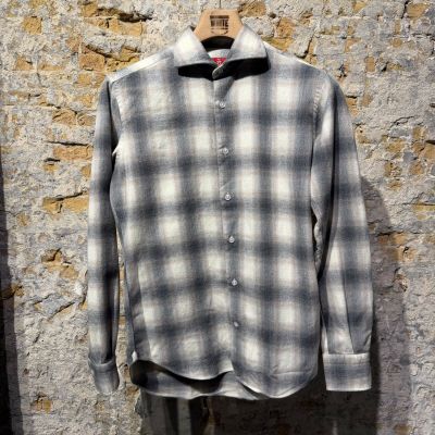 Foto van Kris K Check Flannel Grey 