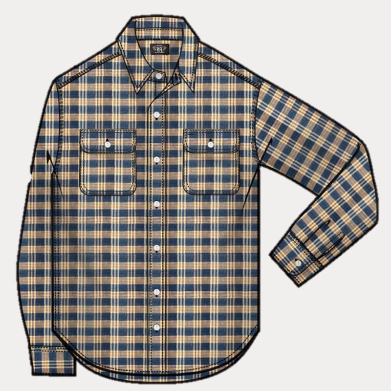 Ralph Lauren Double RL MATLOCK WS-LONG SLEEVE-SPORT SHIRT Ralph Lauren Double RL MATLOCK WS-LONG SLEEVE-SPORT SHIRT