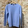 Afbeelding van Fedeli ML RICCIOLINO L Blue Knitted sweat 