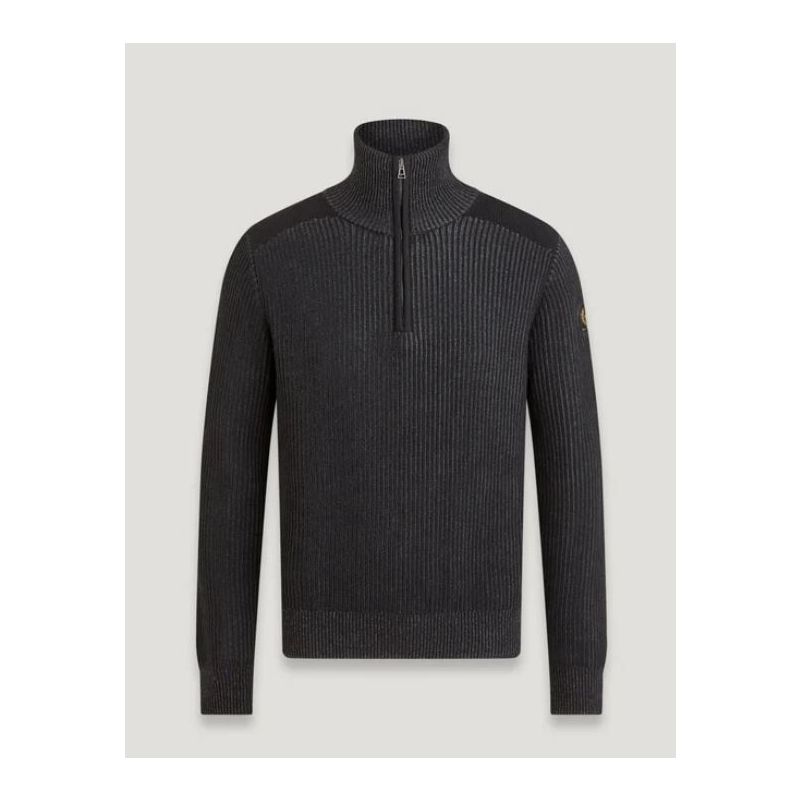 Belstaff Stanley quarter zip jumper