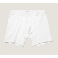 Sunspel Stretch Cotton Boxer Briefs White