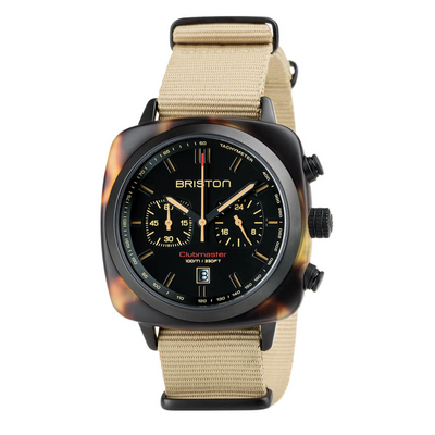 Foto van Briston Clubmaster Sport - Chrono - Safari