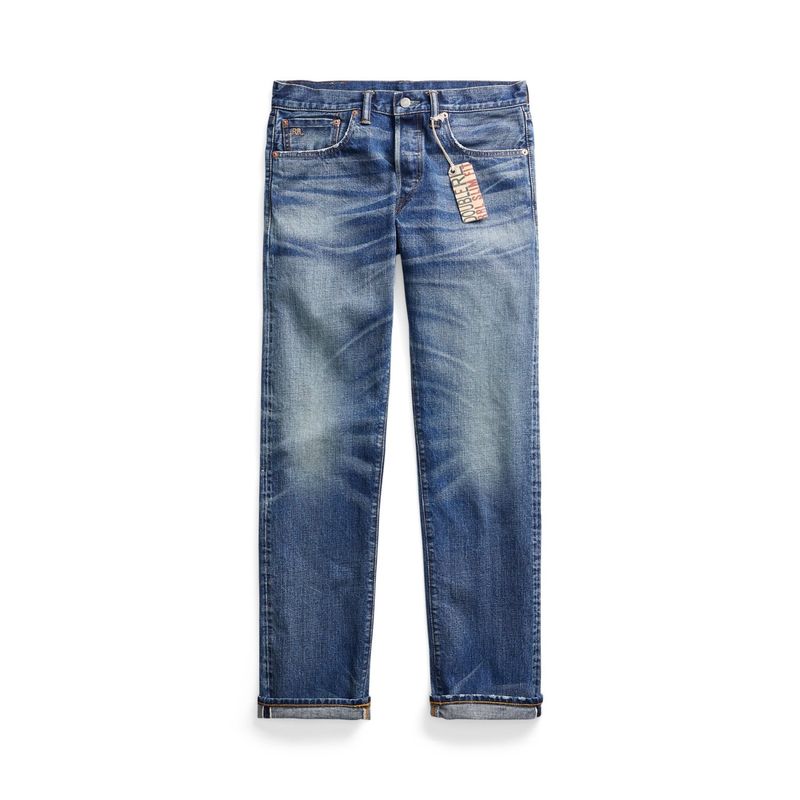 Ralph Lauren Double RL Slim Fit Hillsview Selvedge Jean