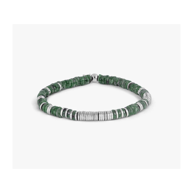 TATE OSSIAN London Constellation Bracelet Emerald Green