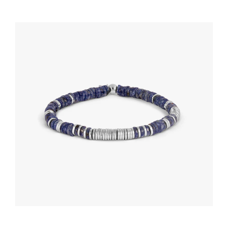 TATE OSSIAN London Constellation Bracelet Ocean Blue 