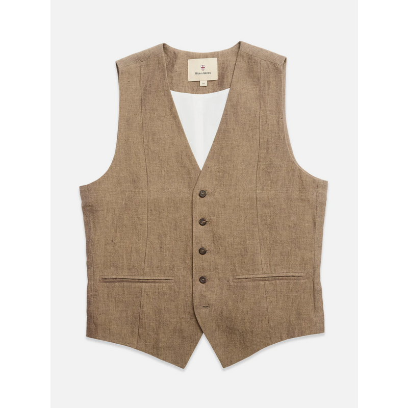 Blue de genes BGcanna Lin Gilet