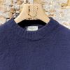 Afbeelding van Piacenza Virgin Wool Sweater Navy Blue