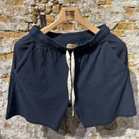 Kris K T Okker Short Navy rib