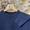 Afbeelding van Roberto Collina Round-neck Silk Cashmere Sweater Navy