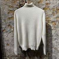 Majestic Filstures Cashmere Long Sleeve Rollneck Cream