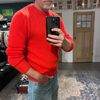Afbeelding van Majestic Filatures Relaxt Cashmere Sweat Red