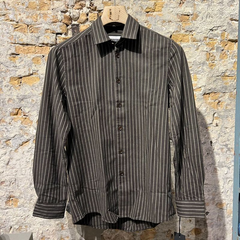 Drykorn RAMIS Brown Gatsby stripe