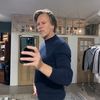 Afbeelding van Kris K T Hardy Sweat Cashmere Navy