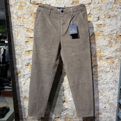 Foto van Blue De Genes BGpalco Cord Chino Metall Brown