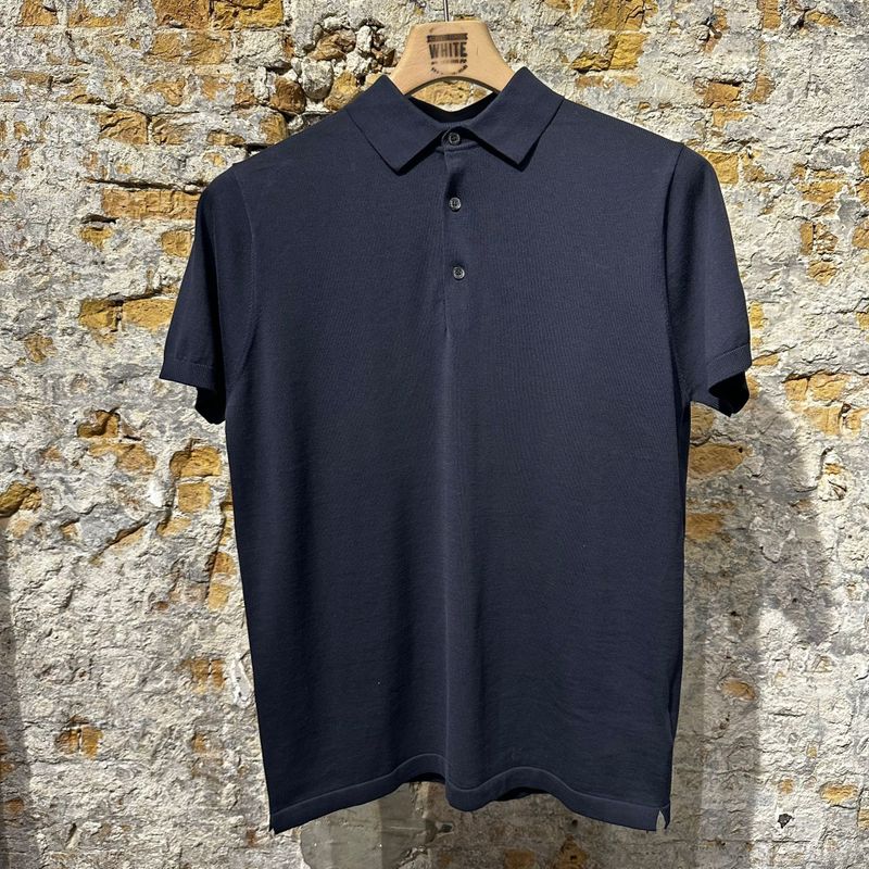 ASPESI Cotton Polo Midnight Blue ASPESI Cotton Polo Midnight Blue