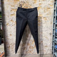 Kris K Wide Relaxed Black Pantalon