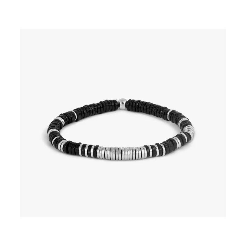 TATE OSSIAN London Constellation Bracelet Deep Black