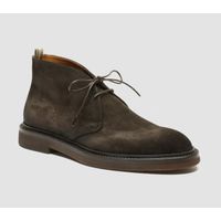 Officine Creative DUDE FLEXI 004 Brown Suede Chukka Boots