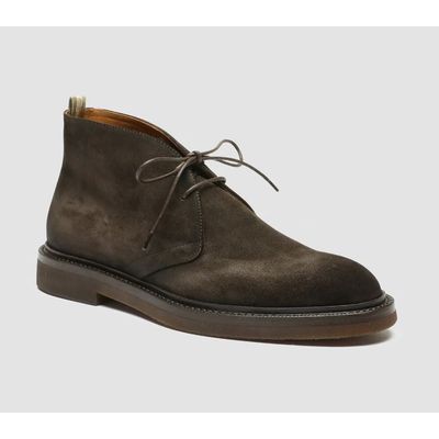 Foto van Officine Creative DUDE FLEXI 004 Brown Suede Chukka Boots