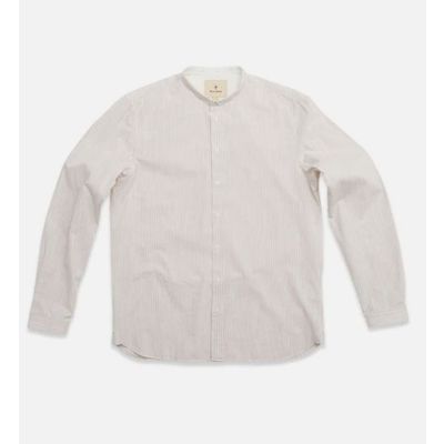 Foto van Blue de Genes BGbasso Meco Shirt Beige Stripe