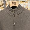 Afbeelding van Kris K A Young Merino Wool Cardigan Coffie Brown