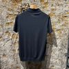 Afbeelding van Kris K M Damon Knitted Polo Lead Grey