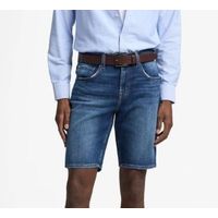 7 For All Mankind REGULAR SHORTS Dark Blue 