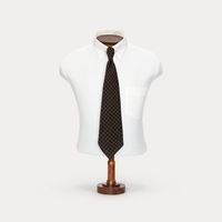 Ralph Lauren Double RL Challis Neat-Neck Tie Black 
