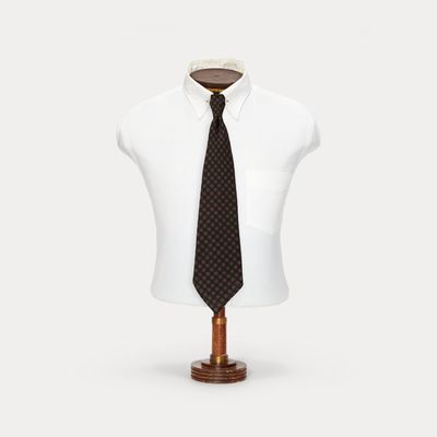 Foto van Ralph Lauren Double RL Challis Neat-Neck Tie Black