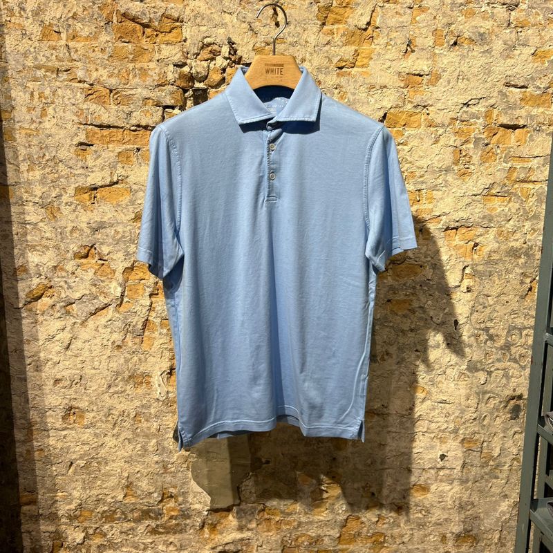 Fedeli polo Jersey shirt Blue