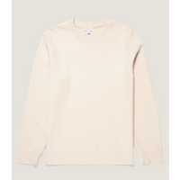 Sunspel Loopback Sweatshirt Cream