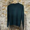 Afbeelding van Roberto Collina Heavy Knit Sweater Dark Green