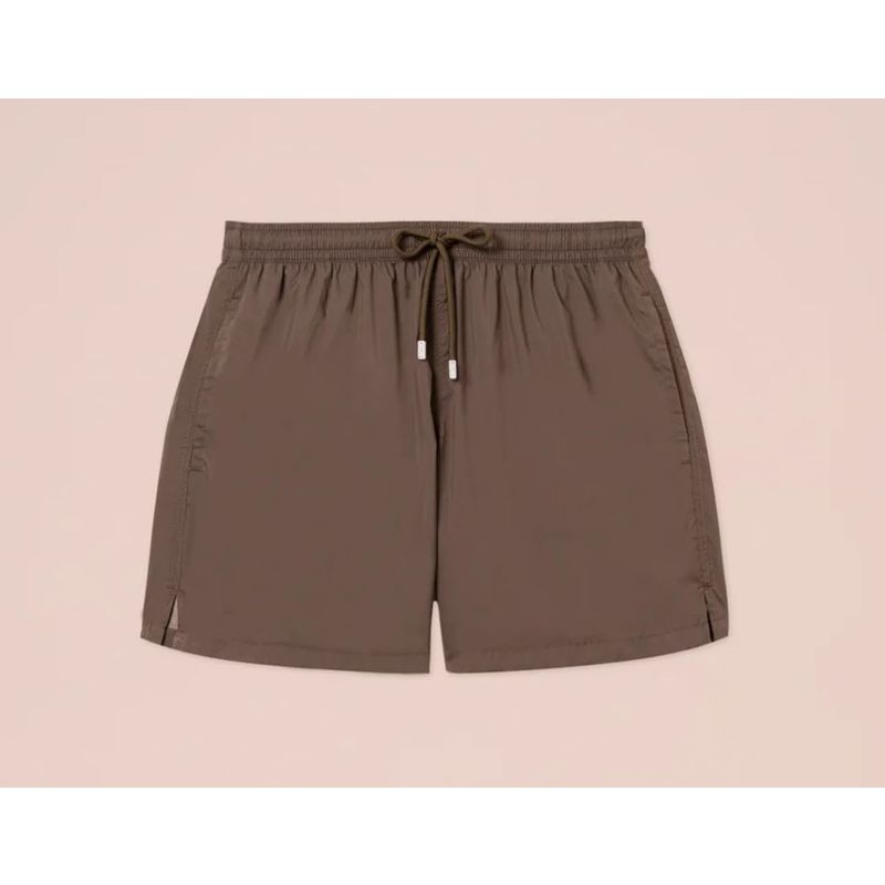 Fedeli swim shorts Madeira Metalic Brown