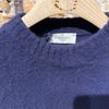 Afbeelding van Piacenza Virgin Wool Sweater Navy Blue