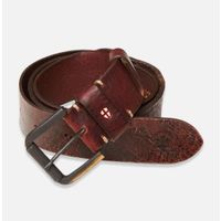 Blue de Gene Piceno Leather Belt Brown