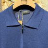 Afbeelding van Kris K J. Hunt Full zip Cardigan Blue