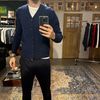 Afbeelding van ASPESI Wool Cardigan Navy