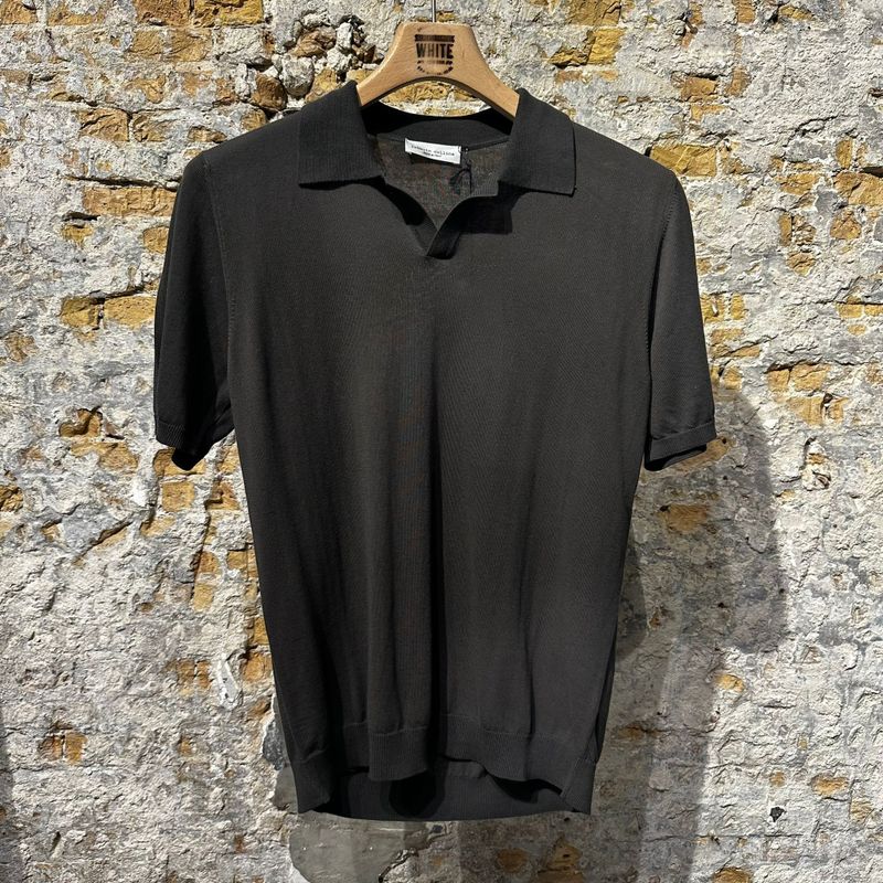 Roberto Collina V-Polo Brown
