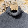 Afbeelding van Piacenza Roll Neck Cashmere & Silk Grey