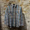 Afbeelding van HAIKURE Nelson Checked Overshirt Light Blue