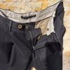Afbeelding van Myths Pantalon Zeus Vintage Wool Washed Black 