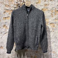 Fedeli Baby Alpaca Vest Midnight Blue