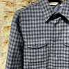 Afbeelding van ASPESI Wool Shirt Jacket Navy/Grey