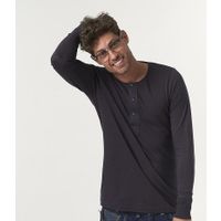 Merz b. Schwanen Henly L/S charcoal