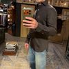 Afbeelding van 100 Hands Shirt Reda Wool Metalic Brown