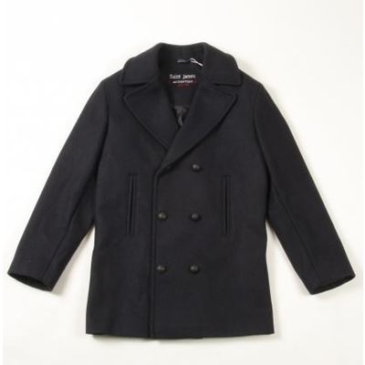 Foto van Saint James Sailor Peacoat Navy